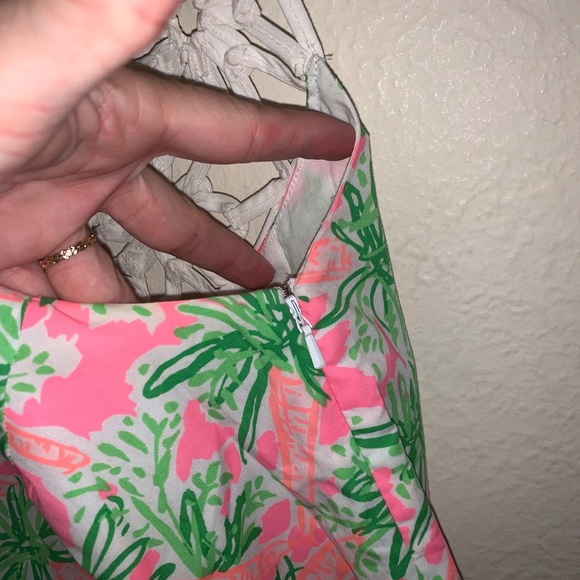 Lilly Pulitzer 0 nibbles lacina dress Easter - Picture 7 of 8